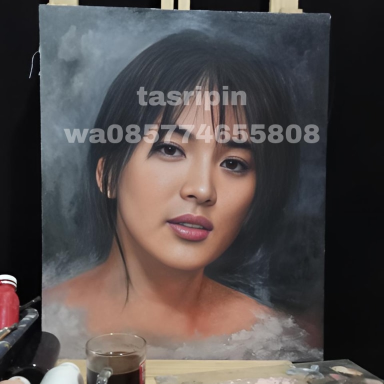 Jasa lukis wajah cikarang, seniman cikarang