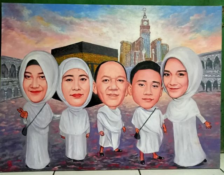 Karikatur keluarga cikarang